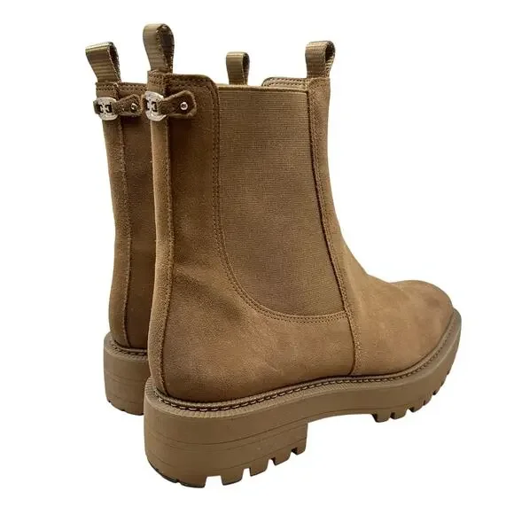 Sam Edelman Laguna Chelsea Boots Tan Suede Lug Sole Ankle Booties Women’s 11 - Picture 7 of 14